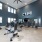 a room with exercise equipment
